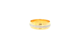 22K Two-Tone Gold Ring – Yellow &amp; White Gold
