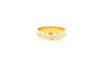 22K Two-Tone Gold Ring – Yellow &amp; White Gold