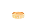 22K Two-Tone Gold Ring – Yellow &amp; White Gold
