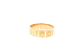 22K Two-Tone Gold Ring – Yellow &amp; White Gold