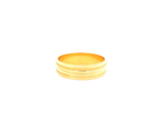 22K Yellow Gold Ring – Polished Classic Band