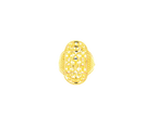 22K Yellow Gold Ring with Resizing Option