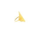 22K Yellow Gold Ring with Resizing Option