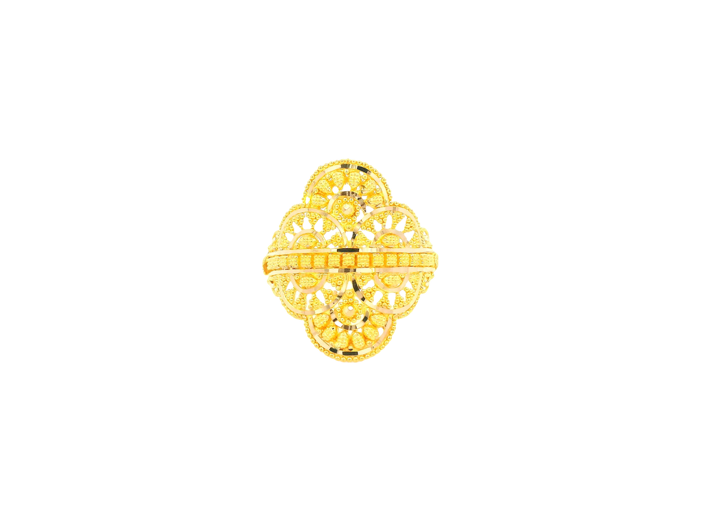 22K Yellow Gold Ring Fixed Size