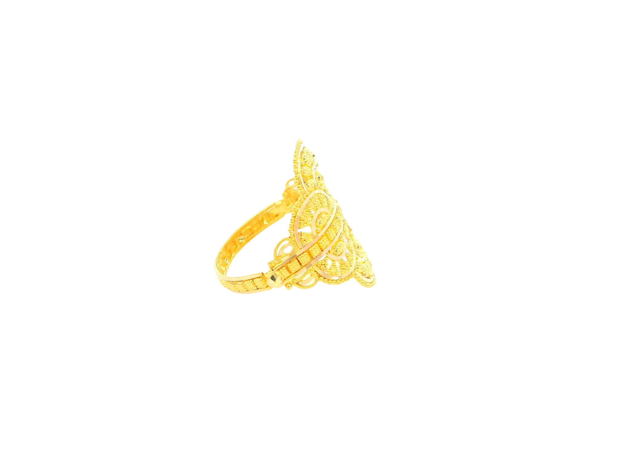 22K Yellow Gold Ring Fixed Size