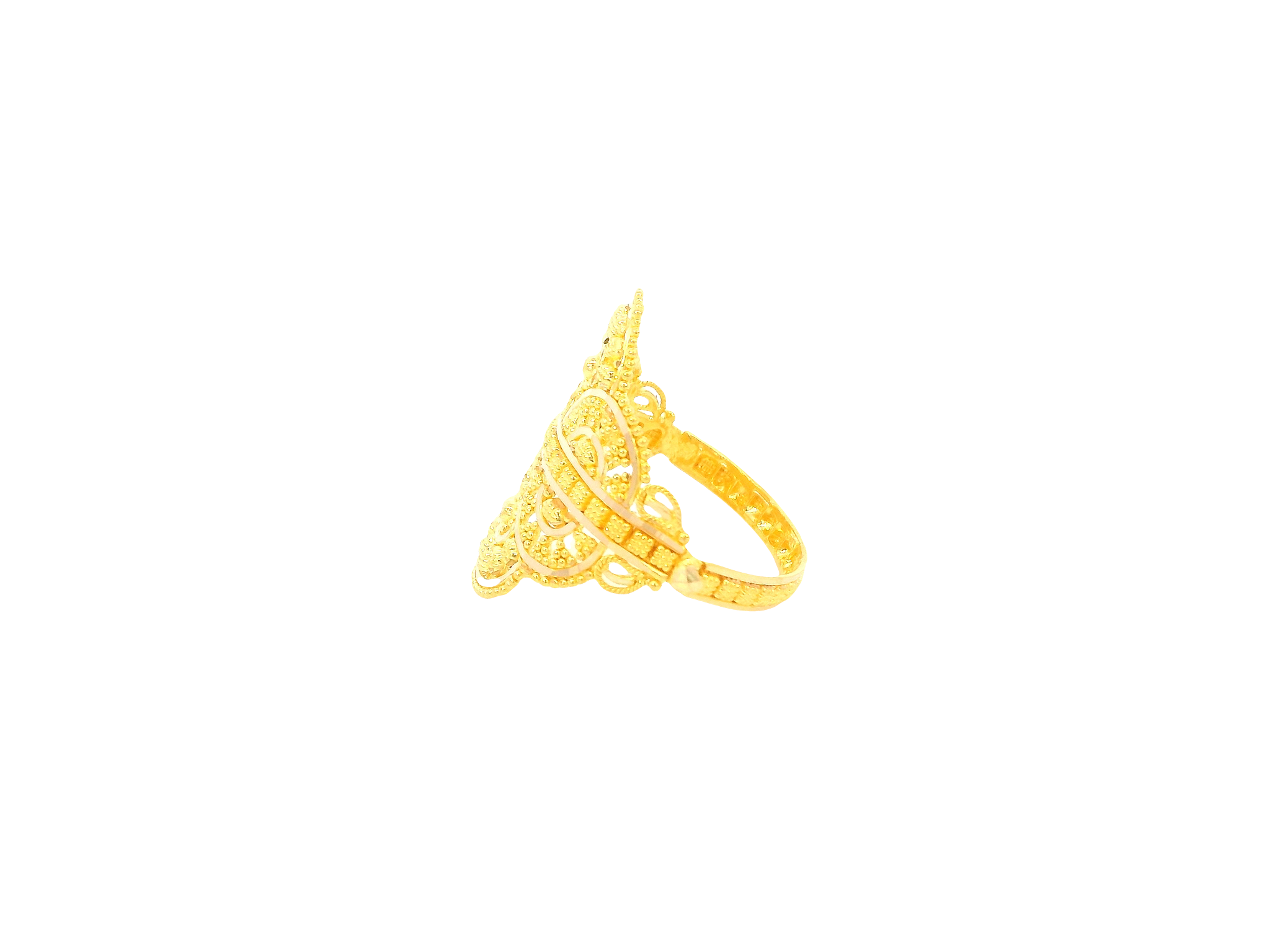 22K Yellow Gold Ring Fixed Size