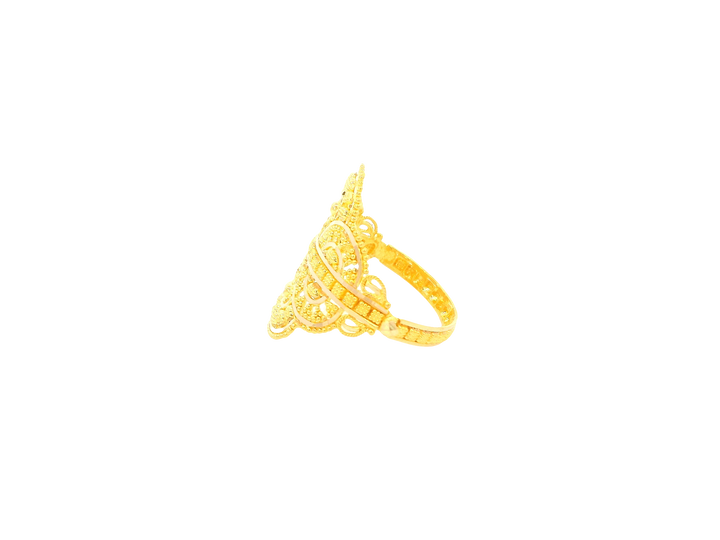 22K Yellow Gold Ring  Fixed Size