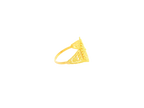 22K Yellow Gold Ring with Resizing Option