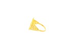 22K Yellow Gold Ring with Resizing Option