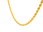 22K Yellow Gold Chain with Lobster Lock