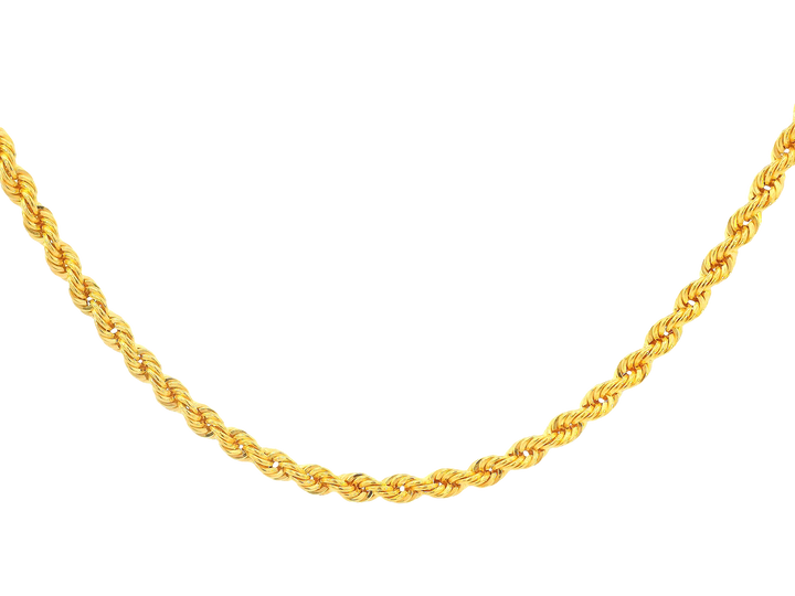 22K Yellow Gold Chain with Lobster Lock