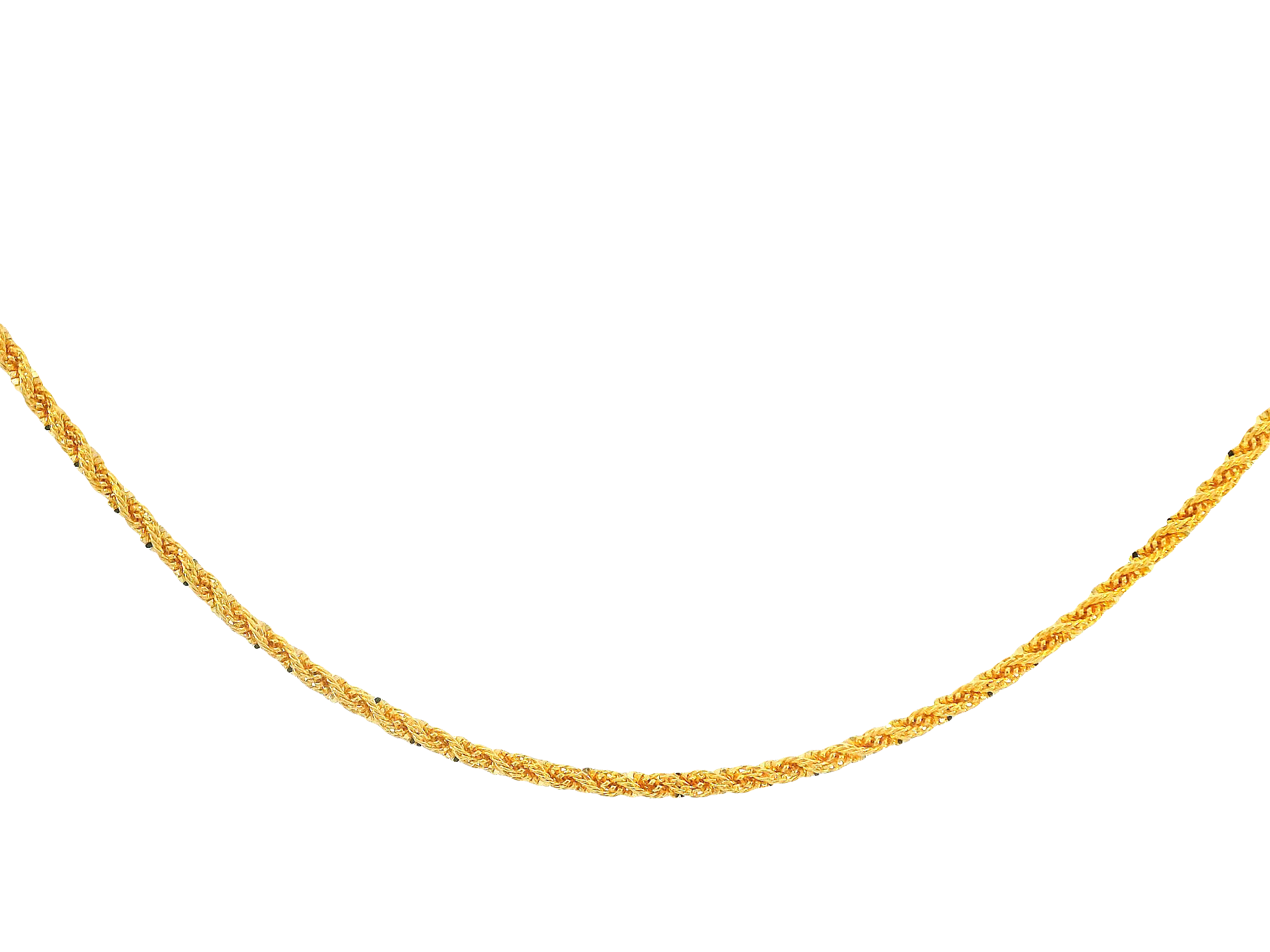 22K Yellow Gold Chain with Lobster Lock