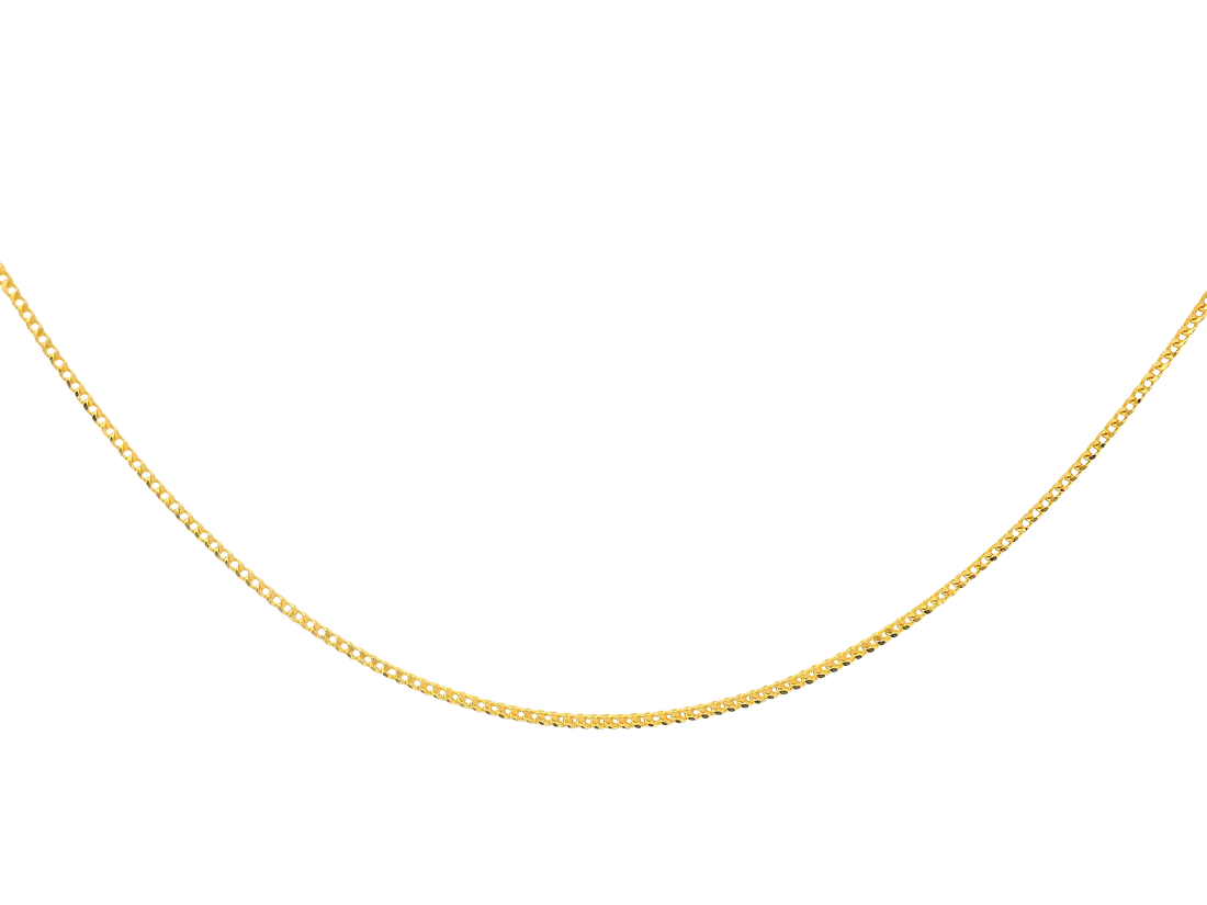 22K Yellow Gold Chain with Lobster Lock