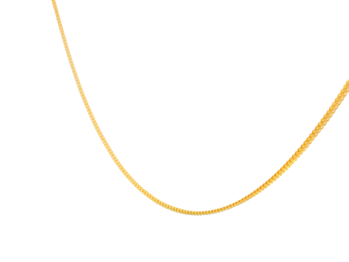 22K Yellow Gold Chain with Lobster Lock