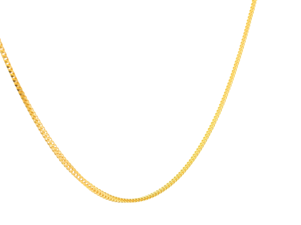 22K Yellow Gold Chain with Lobster Lock