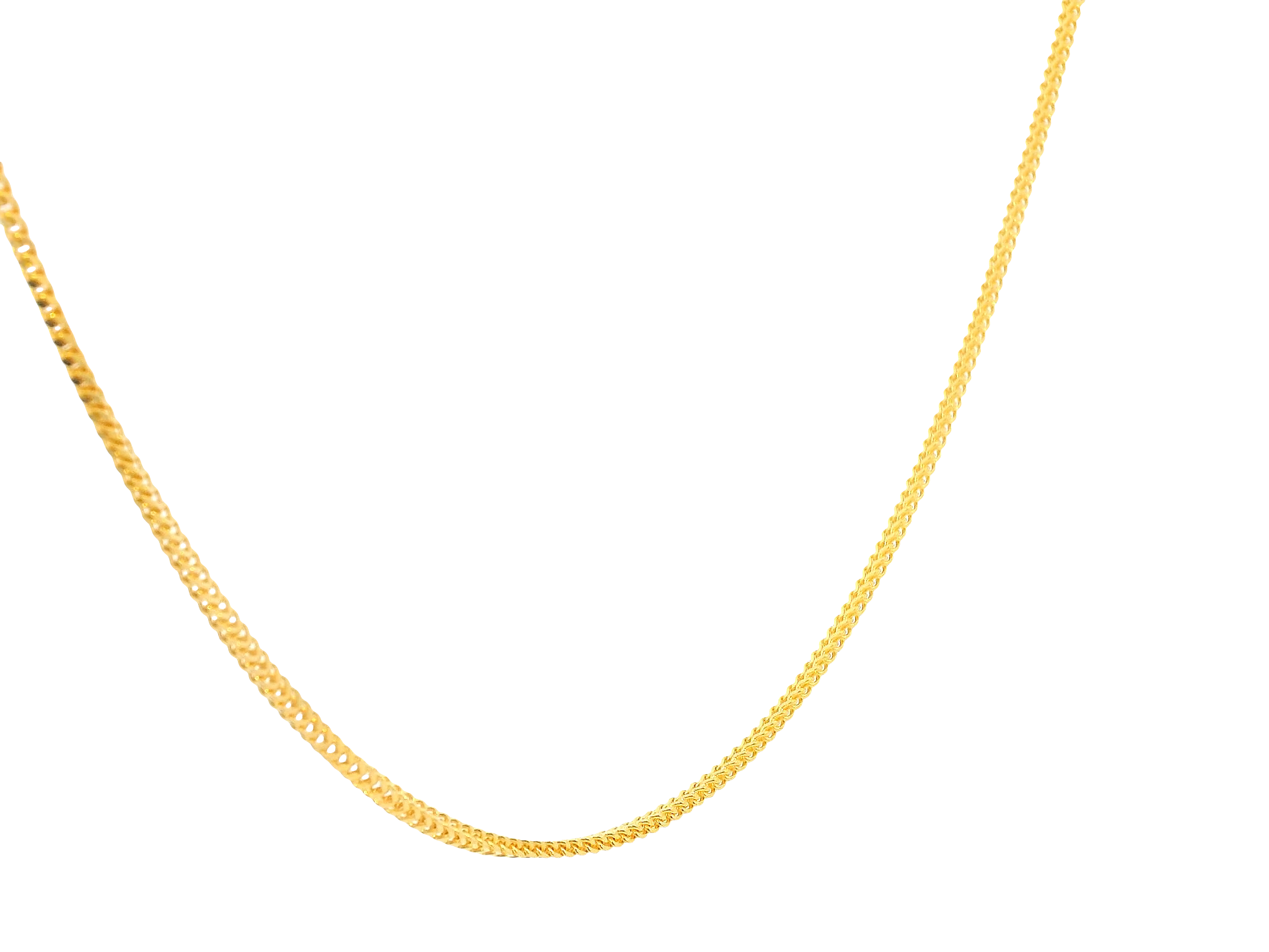 22K Yellow Gold Chain with Lobster Lock