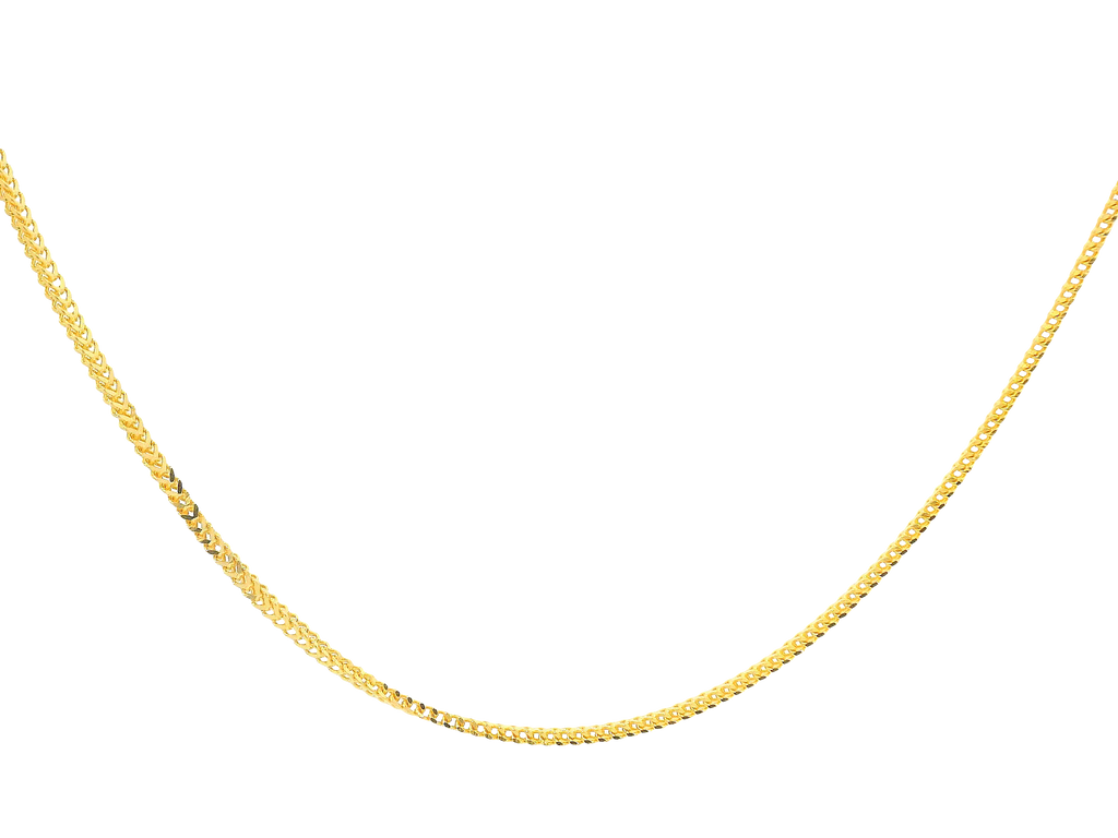 22K Yellow Gold Chain with Lobster Lock