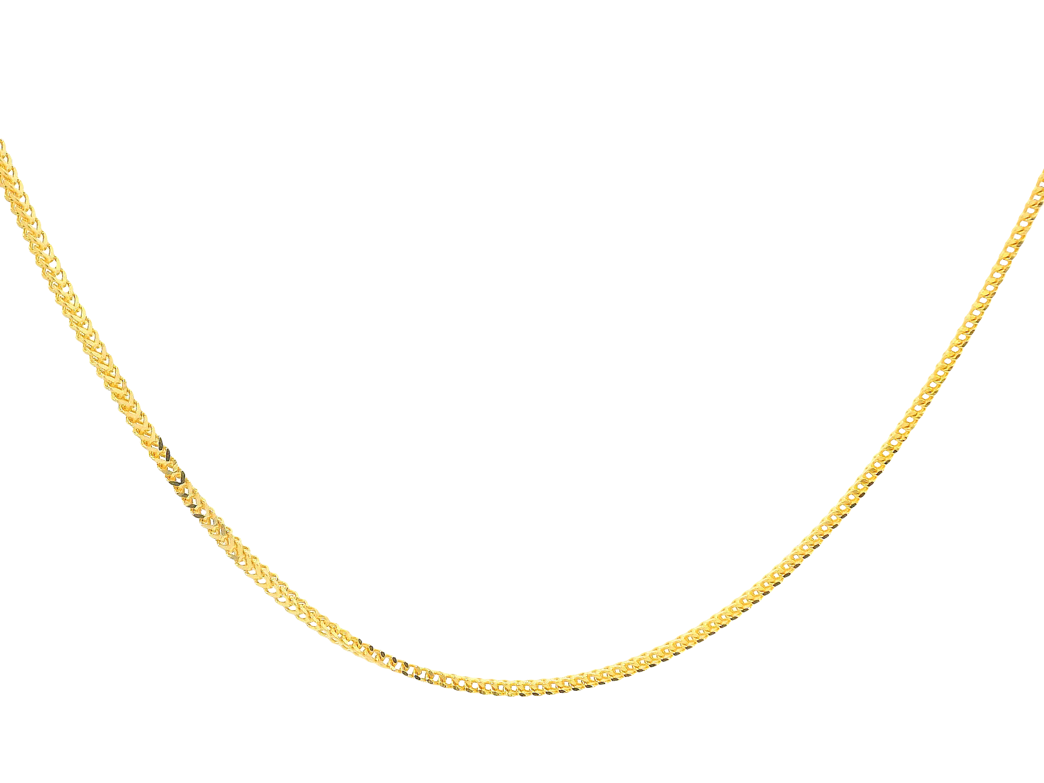22K Yellow Gold Chain with Lobster Lock