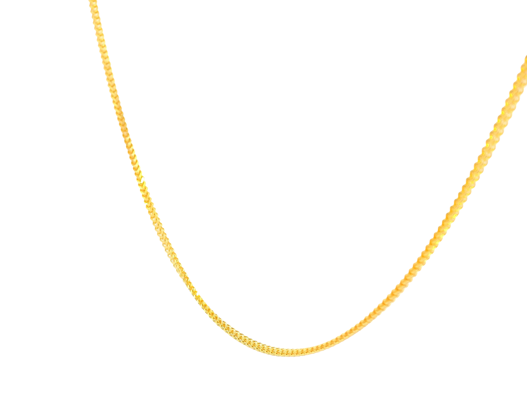 22K Yellow Gold Chain with Lobster Lock