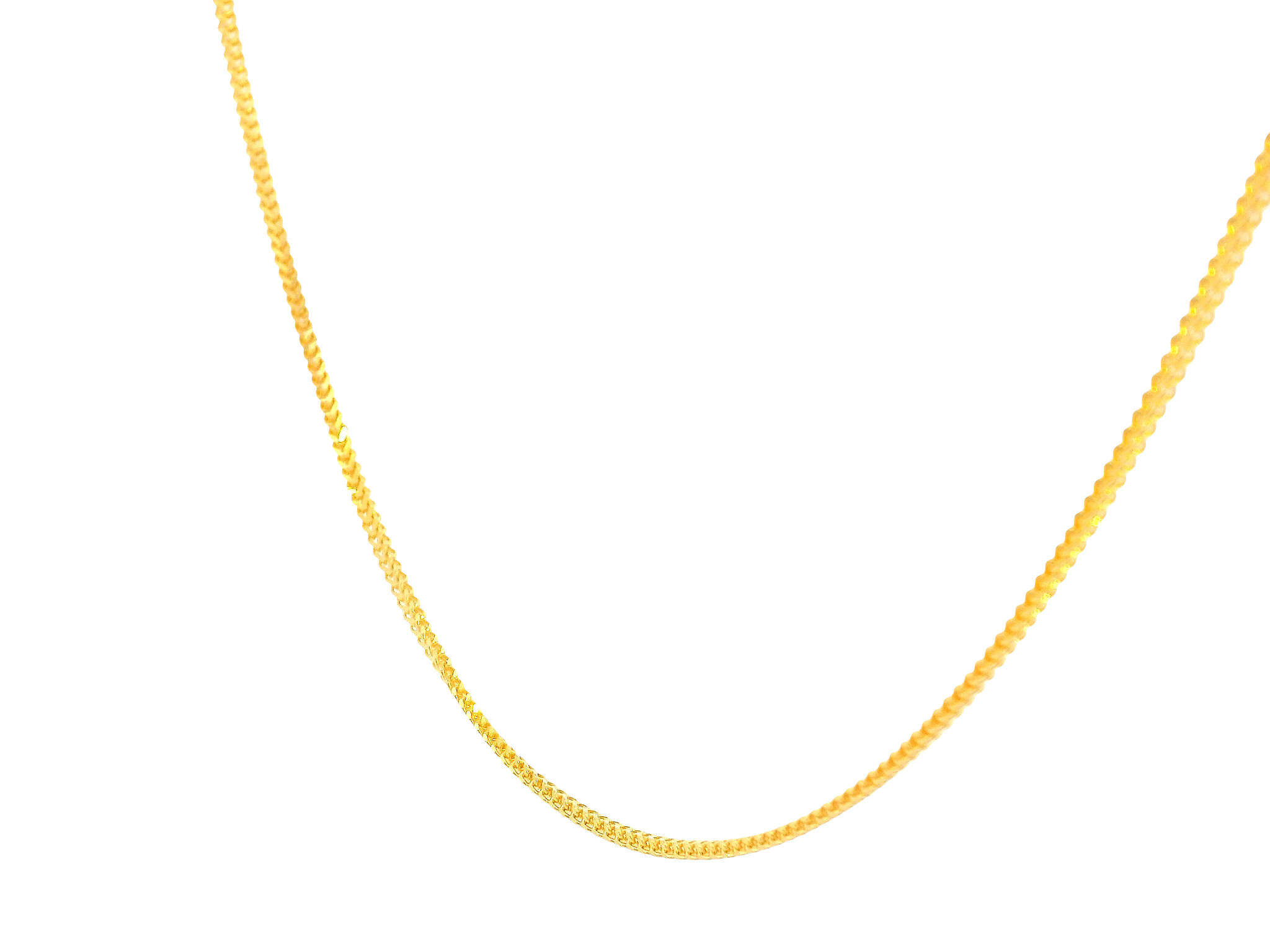 22K Yellow Gold Chain with Lobster Lock