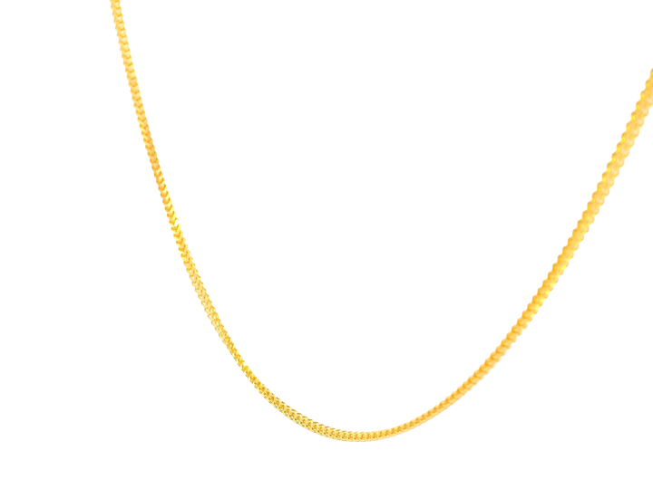 22K Yellow Gold Chain  with Lobster Lock