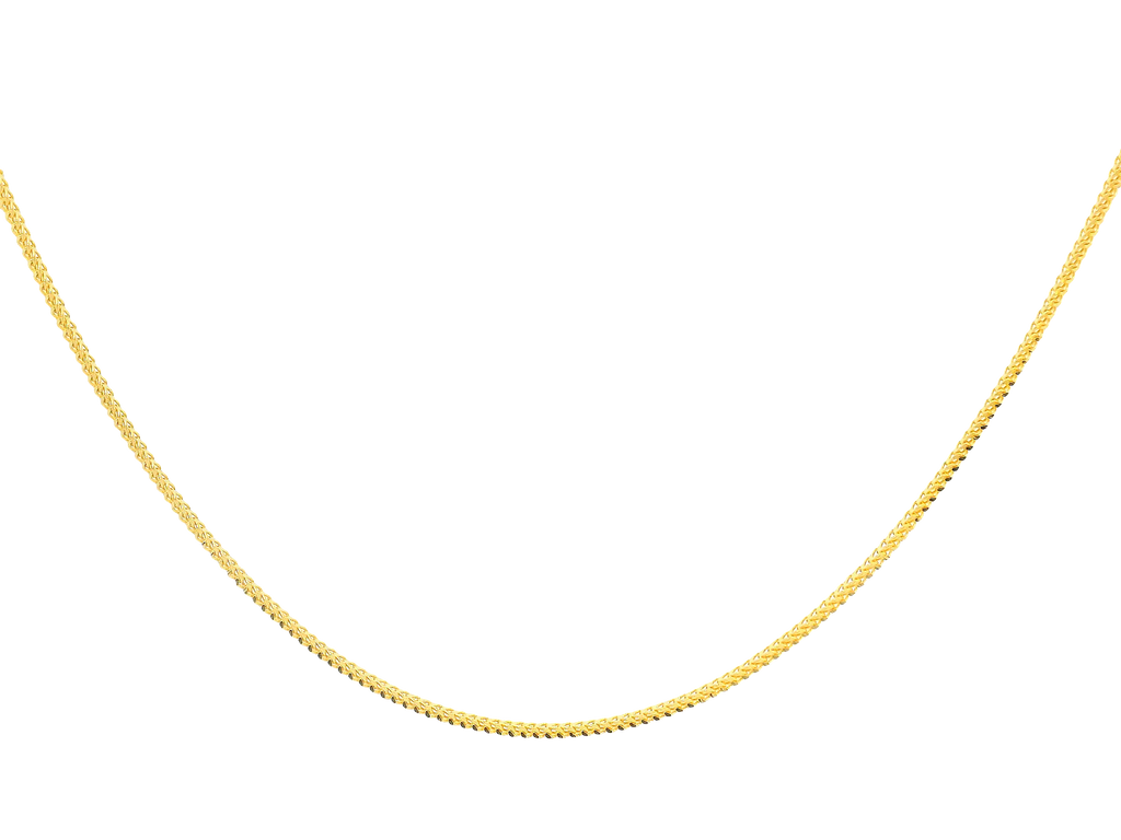 22K Yellow Gold Chain with Lobster Lock