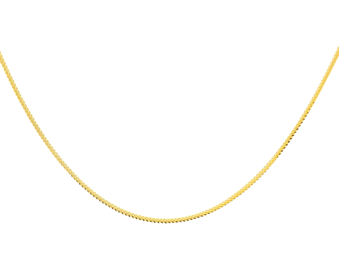 22K Yellow Gold Chain with Lobster Lock