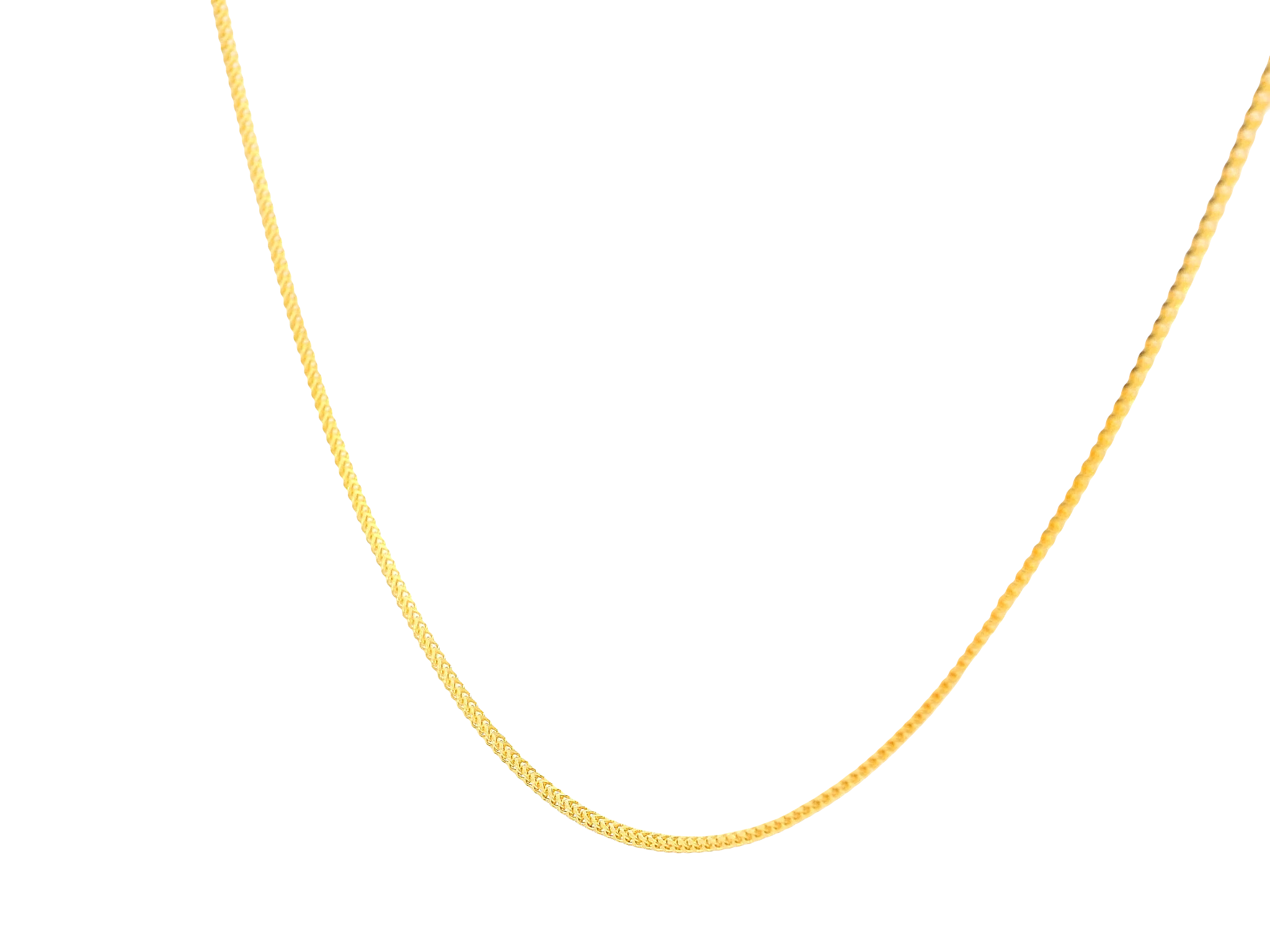 22K Yellow Gold Chain with Lobster Lock