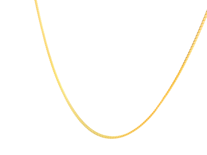 22K Yellow Gold Chain with Lobster Lock
