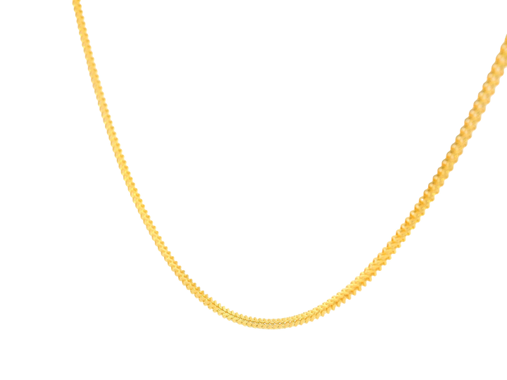 22K Yellow Gold Chain with Lobster Lock