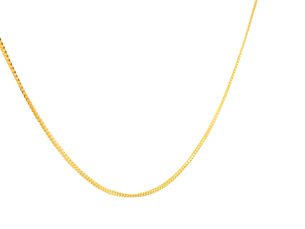 22K Yellow Gold Chain with Lobster Lock