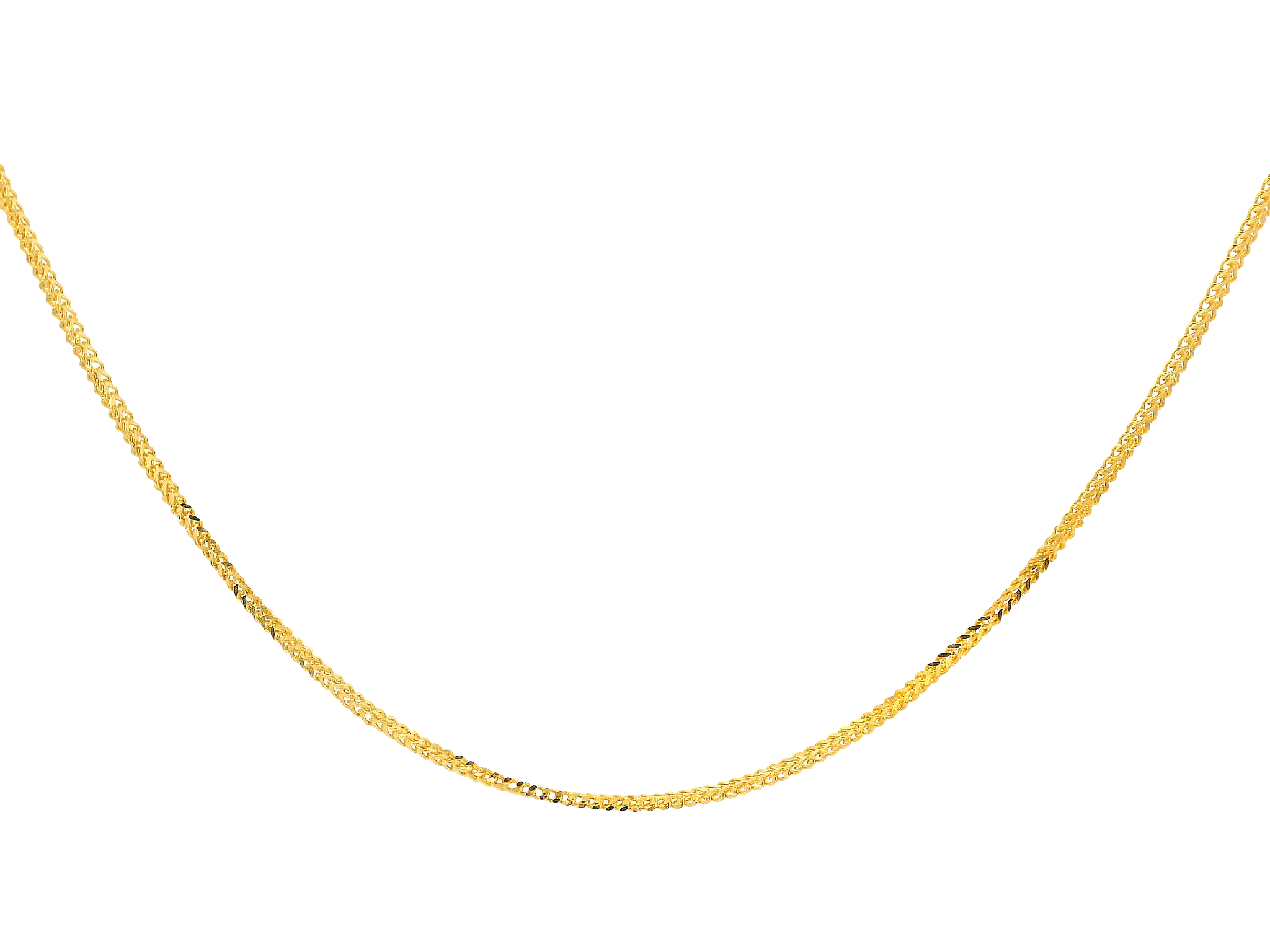 22K Yellow Gold Chain with Lobster Lock