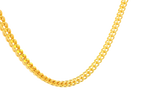 22K Yellow Gold Chain with Lobster Lock