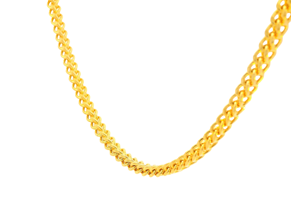 22K Yellow Gold Chain with Lobster Lock