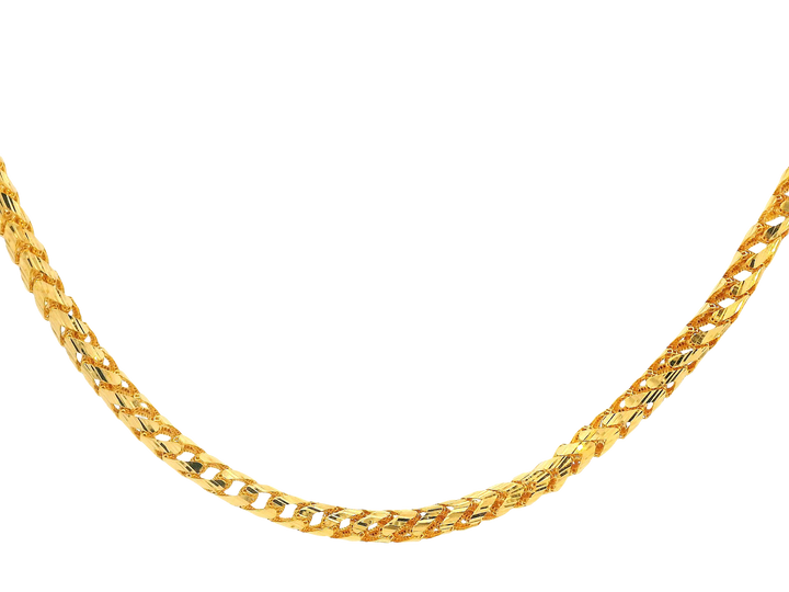 22K Yellow Gold Chain with Lobster Lock