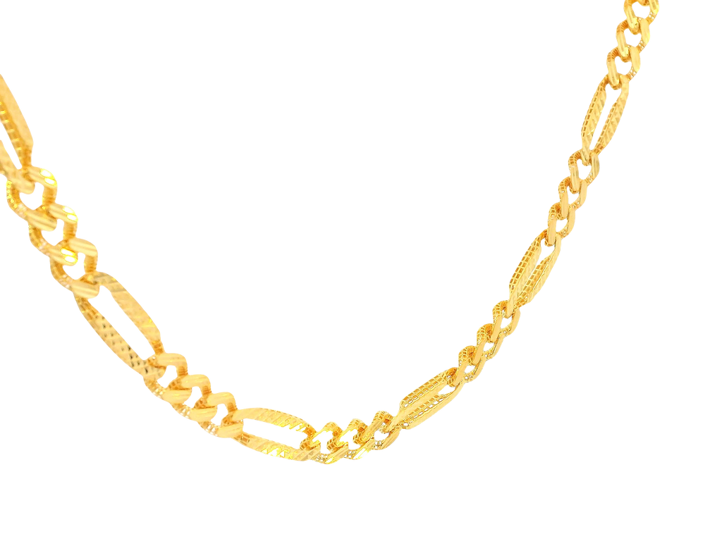22K Yellow Gold Chain with Lobster Lock
