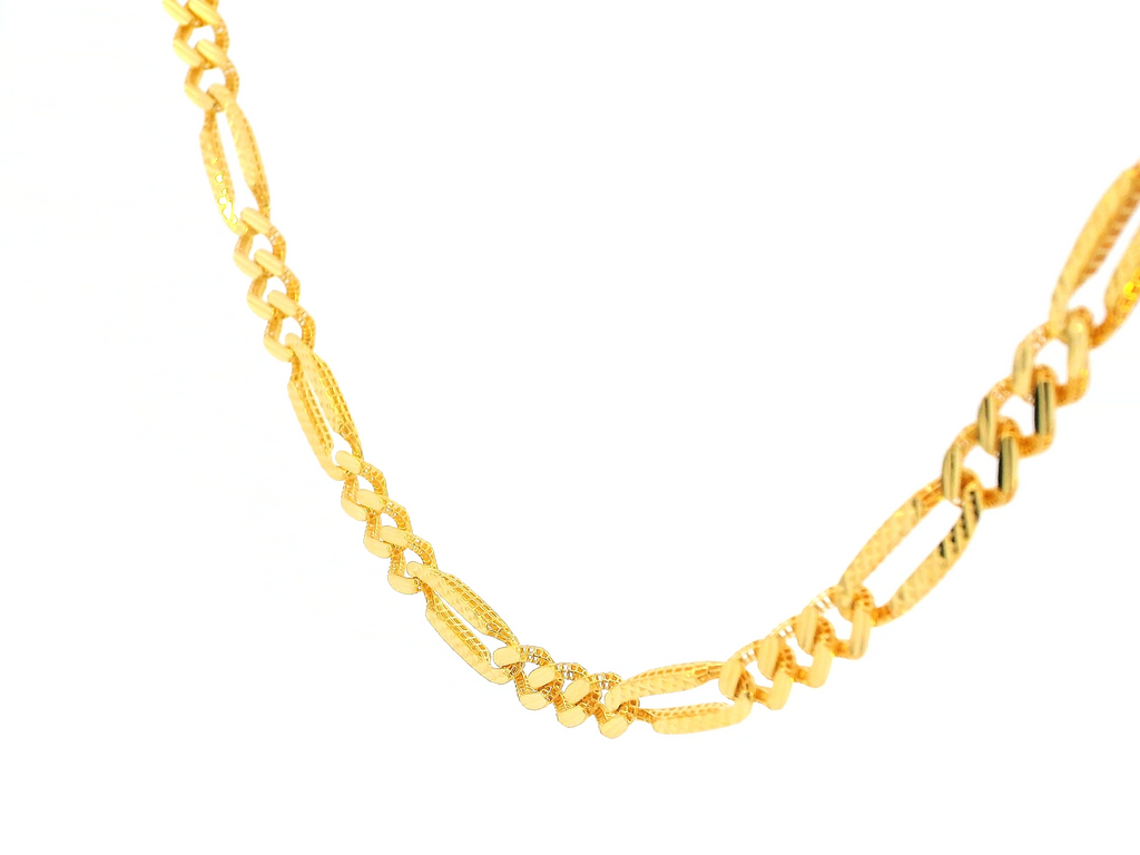 22K Yellow Gold Chain with Lobster Lock