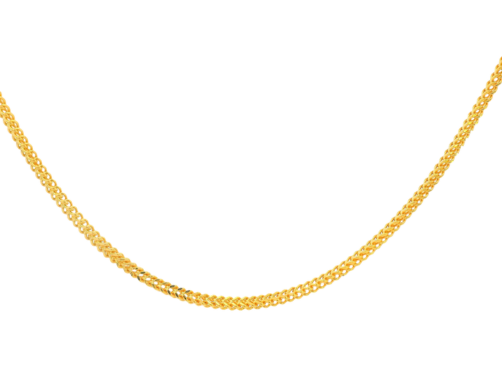 22K Yellow Gold Chain  with Lobster Lock