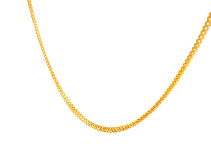 22K Yellow Gold Chain  with Lobster Lock