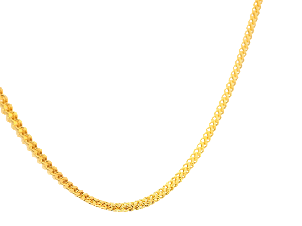 22K Yellow Gold Chain with Lobster Lock