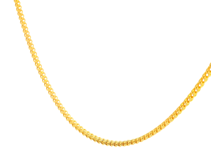22K Yellow Gold Chain with Lobster Lock