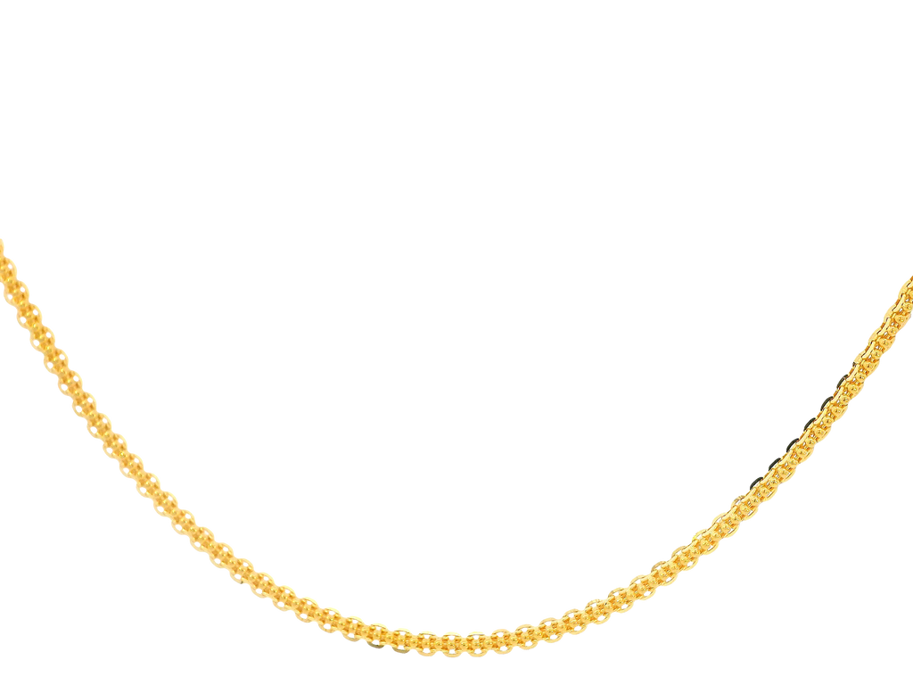 22K Yellow Gold Chain with Lobster Lock