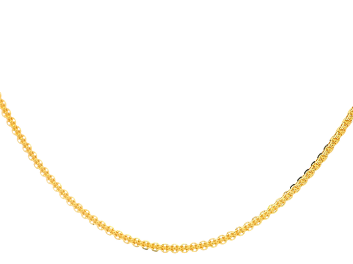 22K Yellow Gold Chain with Lobster Lock