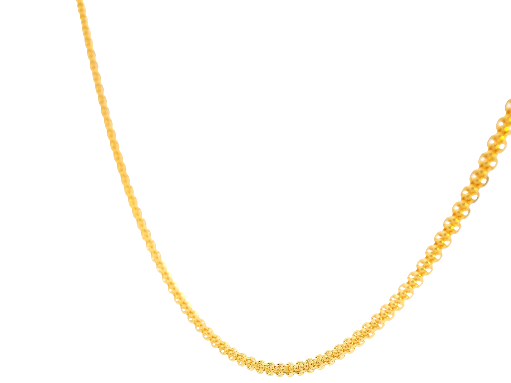 22K Yellow Gold Chain with Lobster Lock
