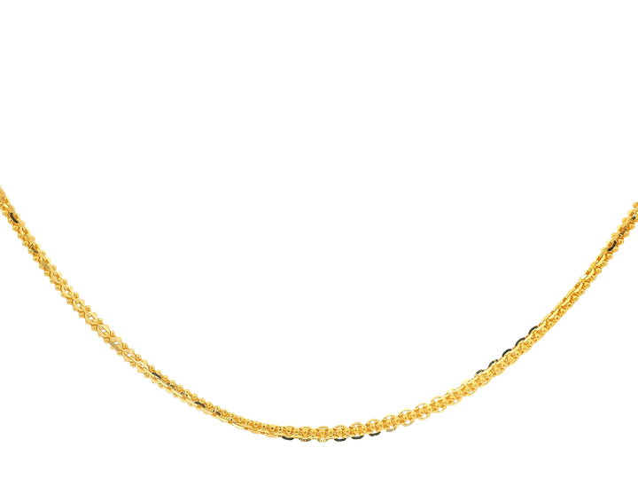 22K Yellow Gold Chain with Lobster Lock
