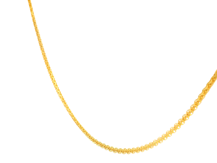 22K Yellow Gold Chain with Lobster Lock