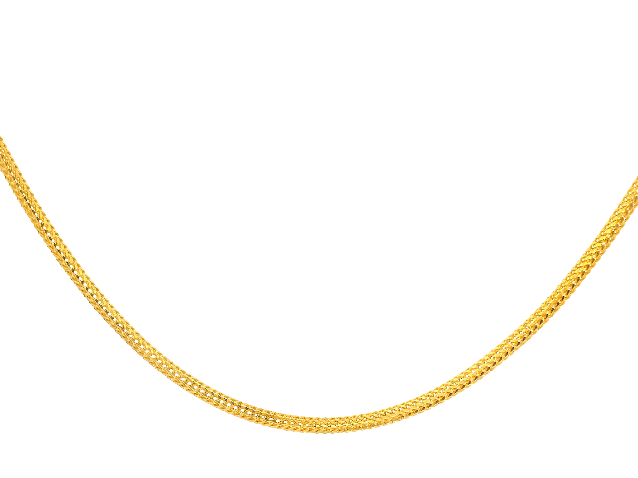 22K Yellow Gold Chain with Lobster Lock