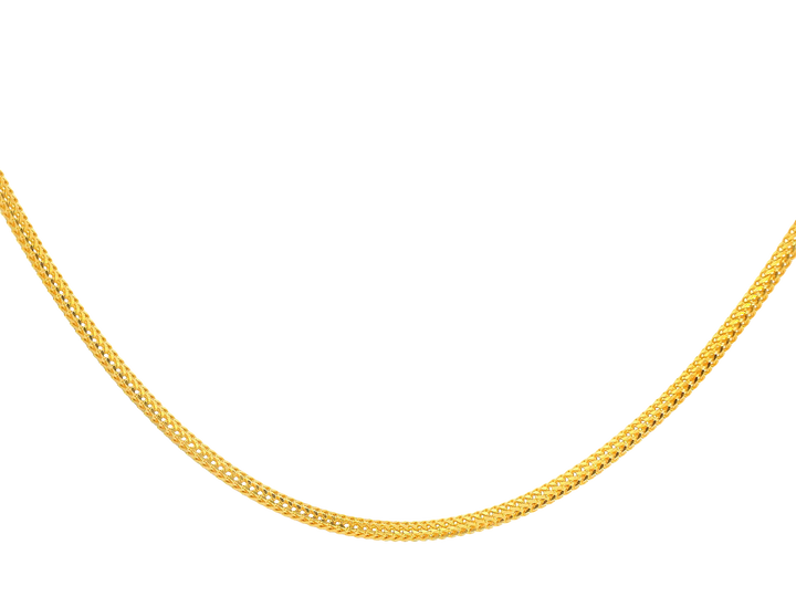 22K Yellow Gold Chain with Lobster Lock