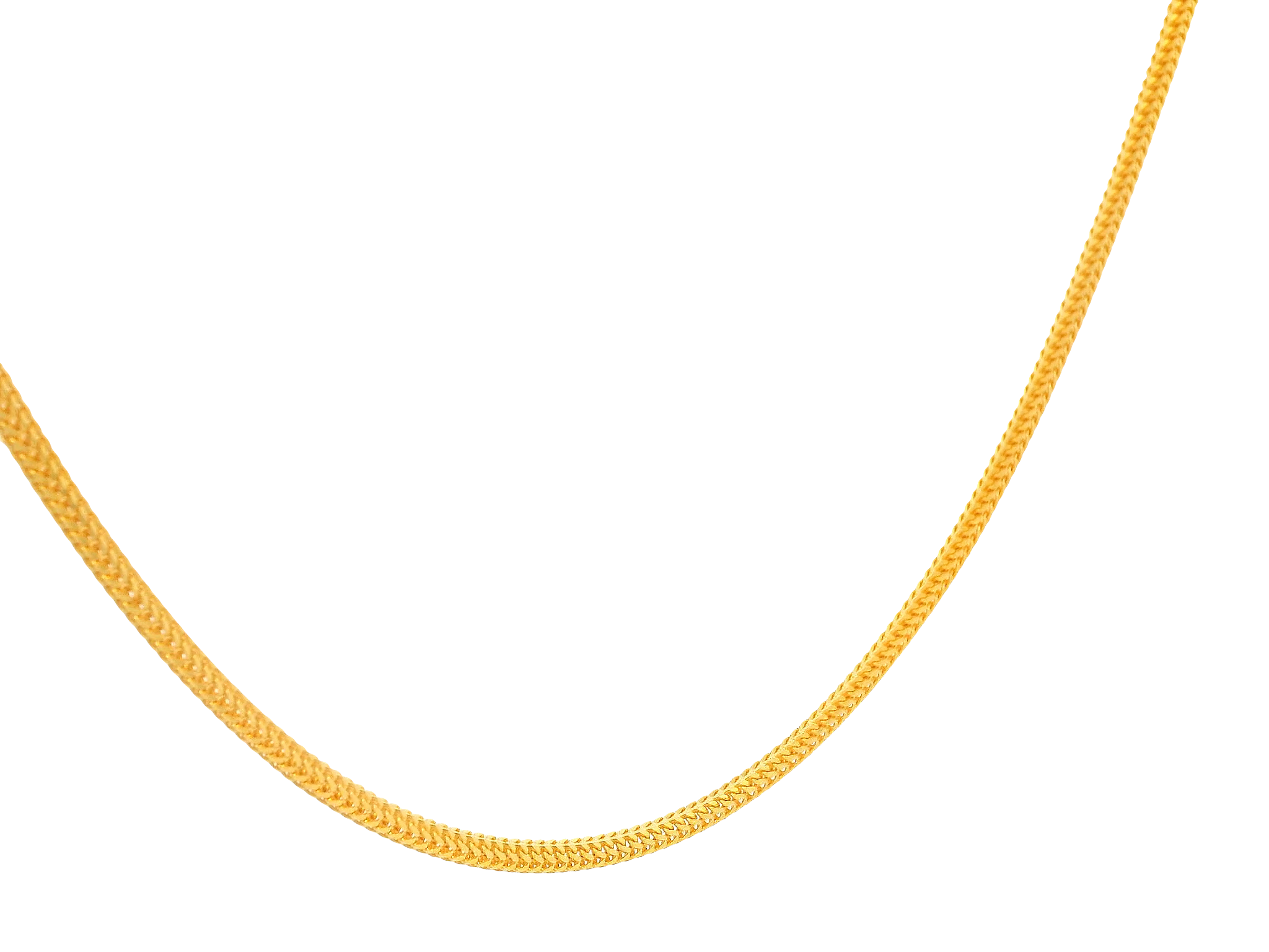 22K Yellow Gold Chain with Lobster Lock