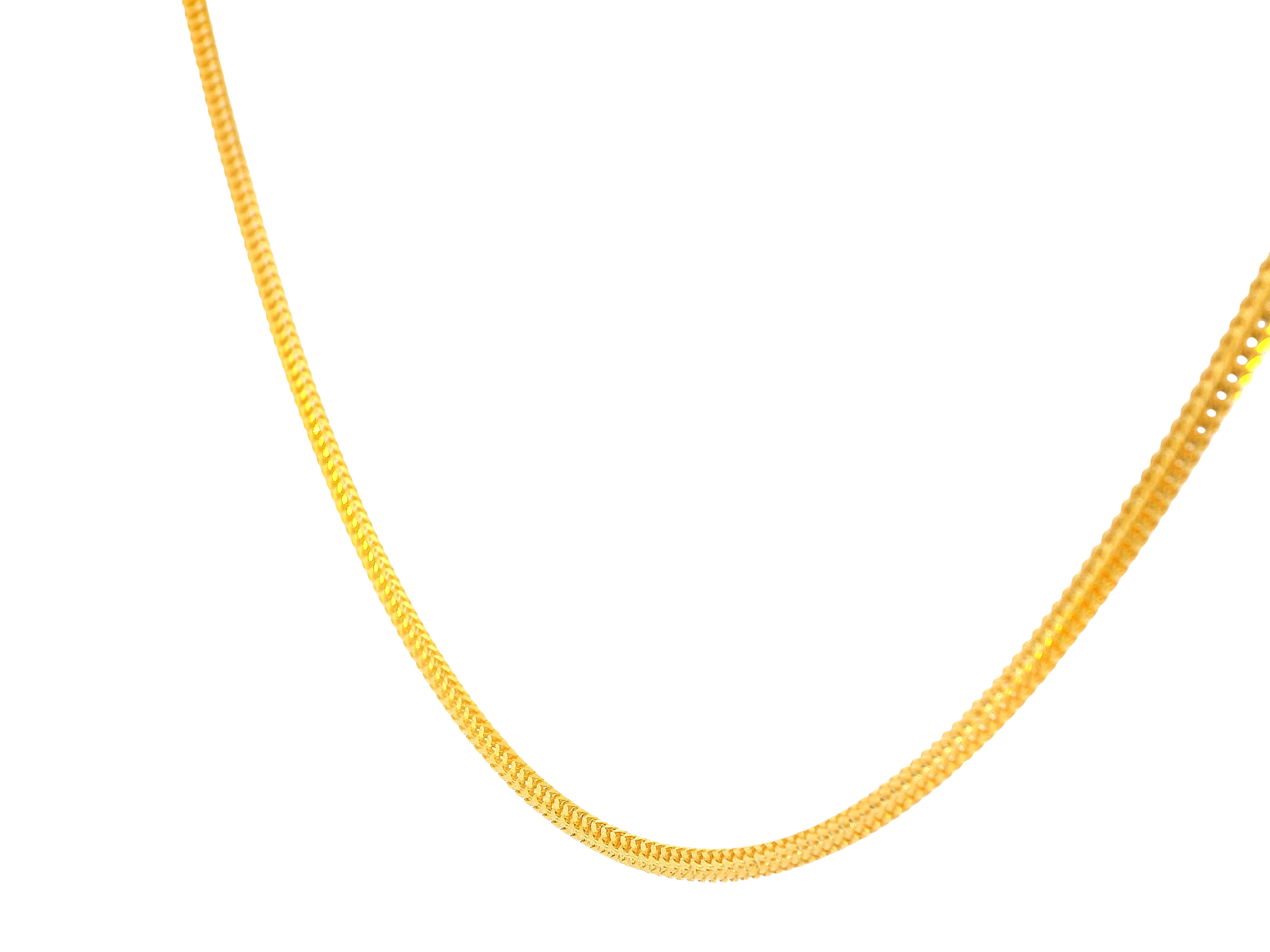 22K Yellow Gold Chain with Lobster Lock